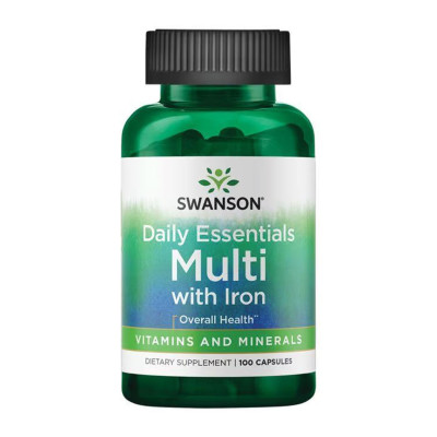 Мультивітамінний комплекс з мінералами, Multi and Mineral Daily - 100 caps
