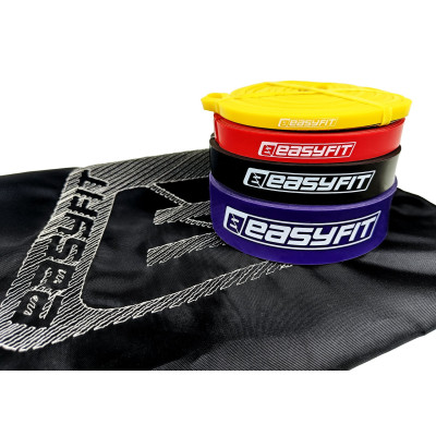 Гумові петлі EasyFit: набір 1-45 кг (4 шт)