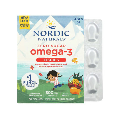 Nordic Omega-3 - 36 Fishies Nordic Omega-3 - 36 Fishies