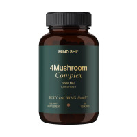 Комплекс 4 грибів, 4Mushroom Complex 1000 mg - 60 vegcaps