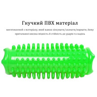 Ортопедичний масажний килимок для стоп EasyFit Acupoint з шипами зелений