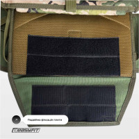Плитоноска Pantsyr-2 (тактичний військовий жилет, бронежилет MOLLE) Multicam Original (Classic)