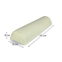 Масажний валик Easyfit 45 см для масажного столу Бежевий