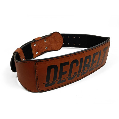 Пояс атлетичний EasyFit DeciBelt (шкіра) коричневий 3XL Пояс атлетичний EasyFit DeciBelt (шкіра) коричневий 3XL