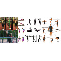 Гумова петля-еспандер EasyFit лижника, плавця, боксера 10 мм