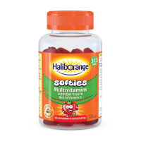 Мультивітаміни для дітей, Softies Multivitamins - 60 softgels Strawberry