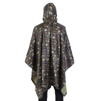 Тактичний дощовик-пончо EasyFit RainC (військовий плащ ЗСУ) камуфляж marpat