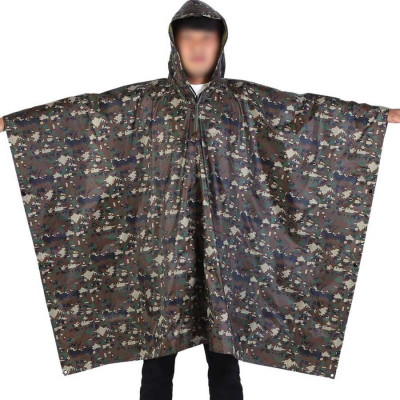 Тактичний дощовик-пончо EasyFit RainC (військовий плащ ЗСУ) камуфляж marpat