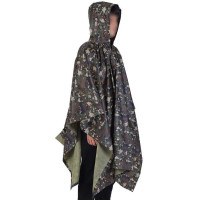 Тактичний дощовик-пончо EasyFit RainC (військовий плащ ЗСУ) камуфляж marpat