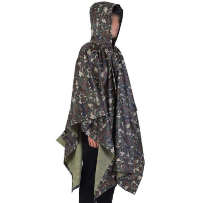 Тактичний дощовик-пончо EasyFit RainC (військовий плащ ЗСУ) камуфляж marpat