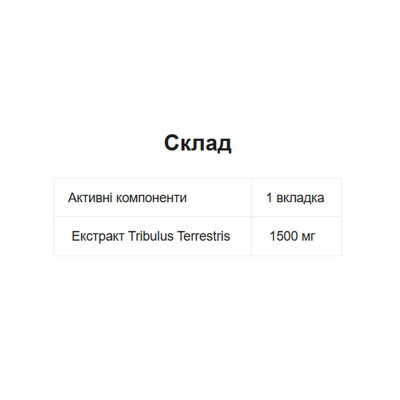 Tribooster - 120 tabs