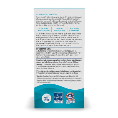 Ultimate Omega - 120 softgels