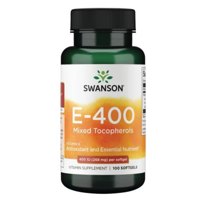 Vitamin E Mixed Tocopherols 400 IU - 100sgels Vitamin E Mixed Tocopherols 400 IU - 100sgels