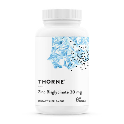 Цинк бісгліцинат, Zinc Bisglycinate 30 mg - 60 caps
