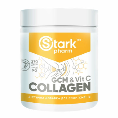 Глюкозамін Хондроїтин Колаген МСМ + Вітамін С, Glucosamine Chondroitin Collagen MSM + Vitamin C - 270g