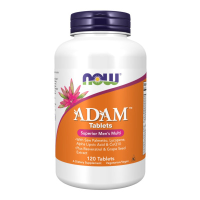 Чоловічі мультивітаміни, ADAM™ Men's Multiple Vitamin - 120 tabs Чоловічі мультивітаміни, ADAM™ Men's Multiple Vitamin - 120 tabs