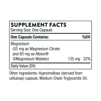 Магній цитрат та малат, Magnesium CitraMate - 90 caps