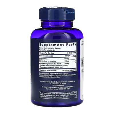 Триптофан, Optimized Tryptophan Plus - 90 vcaps