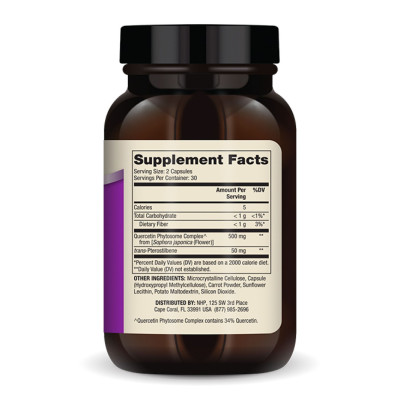 Кверцетин і птеростильбен, Quercetin and Pterostilbene Advanced - 60 caps