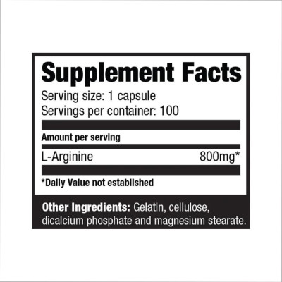 Arginine Power 800 mg - 100 caps
