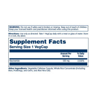Ніацинамід, Niacinamide 500mg - 100 vcaps