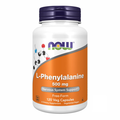 Л-Фенілаланін, PHENYLALANINE 500mg - 120 vcaps