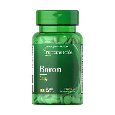 Бор, Boron 3mg - 100 tabs Бор, Boron 3mg - 100 tabs