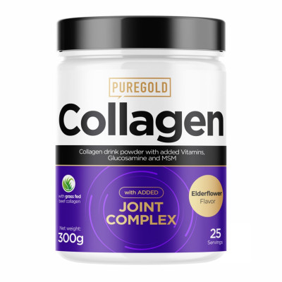 Колаген для суглобів з хондропротекторами, Collagen Joint Complex - 300g Elderfavered