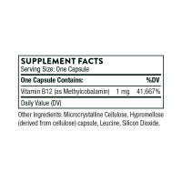 Метилкобаламін, Methylcobalamin - 60 caps