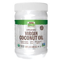 Органічна кокосова олія, Organic Coconut Oil Virgin - 20 oz