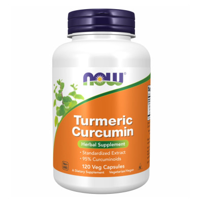 Екстракт куркуми, Turmeric Curcumin Extract - 120 vcaps