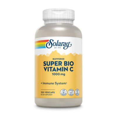 Буферизований вітамін С, Super Bio Vitamin C 1000mg - 250 vcaps Буферизований вітамін С, Super Bio Vitamin C 1000mg - 250 vcaps