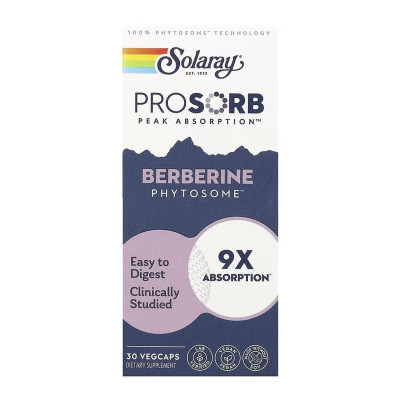 Prossorb Berberine 9x - 30 vcaps Prossorb Berberine 9x - 30 vcaps
