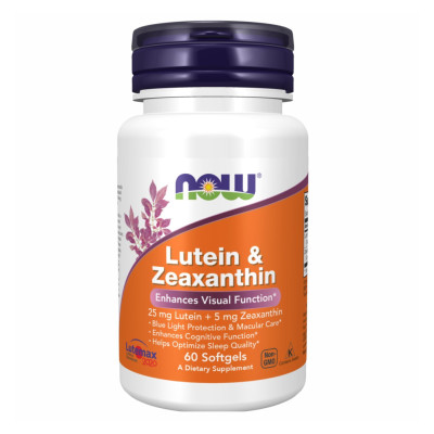 Лютеїн і зеаксантин, Lutein & Zeaxanthin - 60 sgels