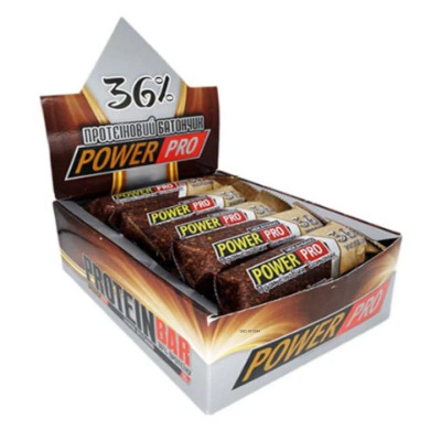 Протеїнові батончики, Protein Bar 36% - 20x60g Mochachino