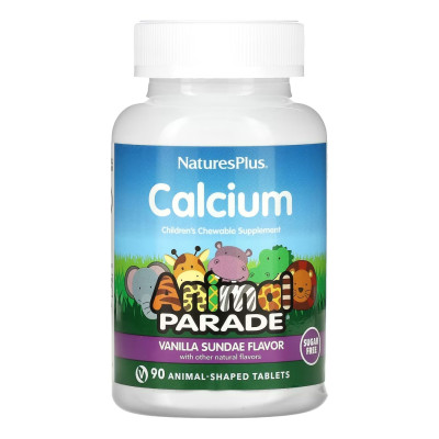 Кальцій для дітей, Sugarfree Calcium chewable - 90 tabs
