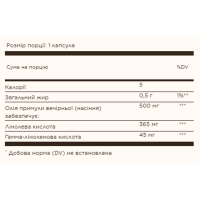 Олія примули вечірньої, Evening Primrose Oil 500 mg - 90 Softgels