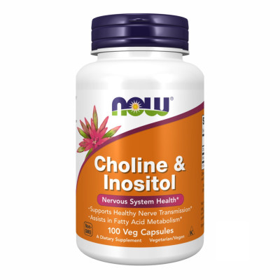 Холін і Інозитол 250 мг, CHOLINE & INOSITOL 250/250mg - 100 vcaps
