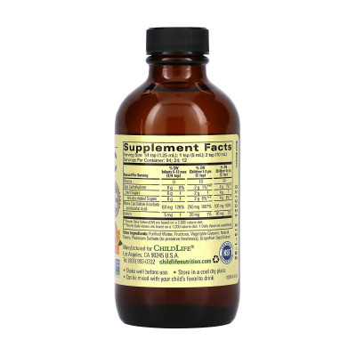 Рідкий вітамін С для дітей, Vitamin C (Liquid) - 118 ml Orange