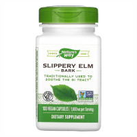 Слизький В'яз, Slippery Elm Bark - 100 vcaps
