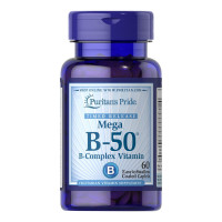 Вітамін Б-50, Vitamin B-50 Complex Timed Release - 60 Caplets