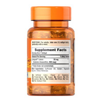 Лютеїн з Зеаксантином, Lutein 20 mg with Zeaxanthin - 60 softgels