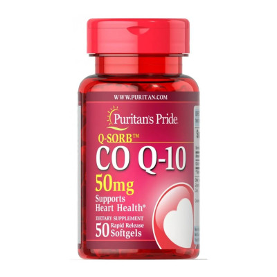Q-SORB™ Co Q-10 50mg - 50 softgels Q-SORB™ Co Q-10 50mg - 50 softgels
