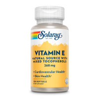 Вітамін E з токоферолами, Vitamin E d-Alpha Tocopherol 268mg - 50 softgels