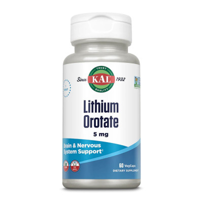 Lithium Orotate 5mg - 60 vcaps Lithium Orotate 5mg - 60 vcaps