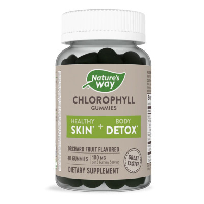 Жувальний Хлорофіл, Chlorophyll Gummy - 40 gum
