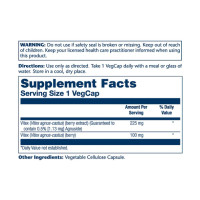 Vitex Chaste Berry Extract 225mg - 60 vcaps
