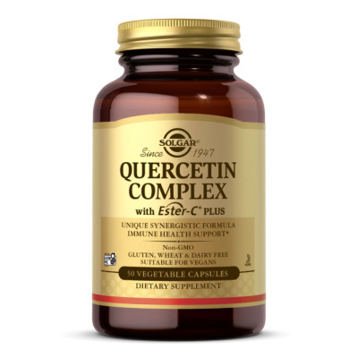Комплекс Кверцетину з Вітаміном С, Quercetin Complex With Ester-C® Plus - 100 caps Комплекс Кверцетину з Вітаміном С, Quercetin Complex With Ester-C® Plus - 100 caps