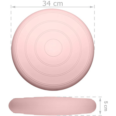 Балансувальна масажна подушка гладка EasyFit Balance Cushion Бежевий Балансувальна масажна подушка гладка EasyFit Balance Cushion Бежевий