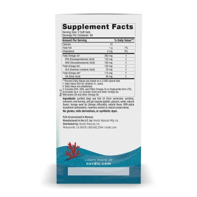 Complete Omega Junior - 180 mini softgels